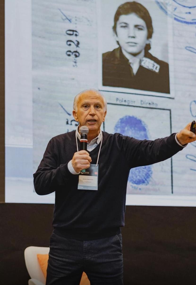 Hilgo Gonçalves em palestra